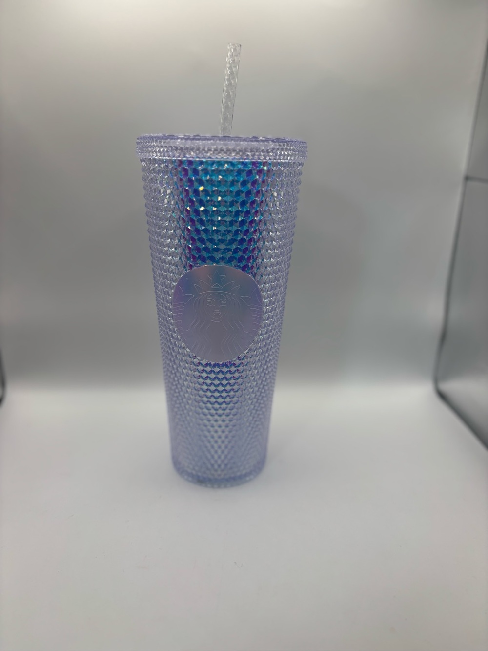 Starbucks Iridescent Studded Tumbler - Lavender with Blue Accent